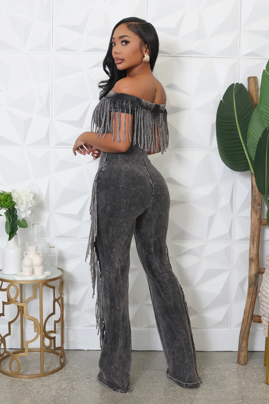 Acid Black Jumpsuit